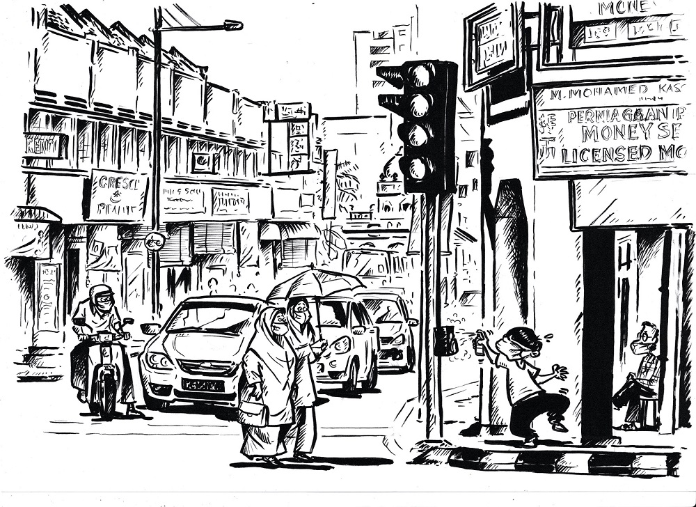 ‘Hand Sanitizers’ by Azmi Hussin. — Artwork courtesy of Azmi Hussin