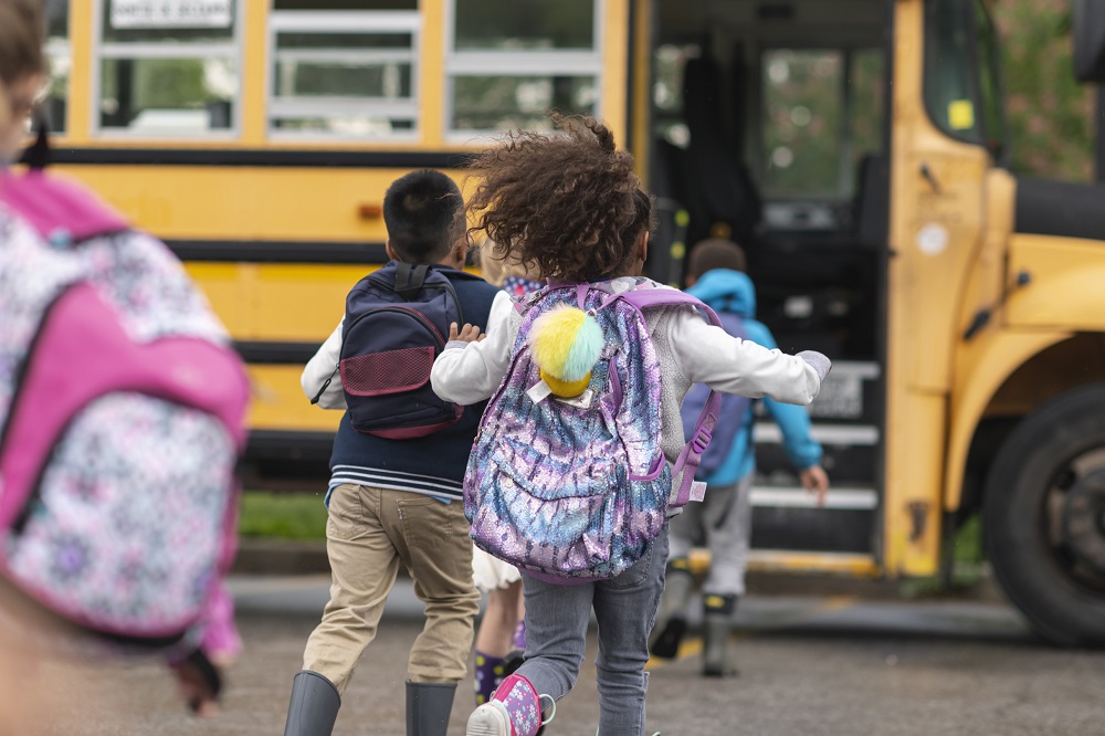 School buses are not a source of covid-19 infection, according to a US study. u00e2u20acu201d ETX Studio pic