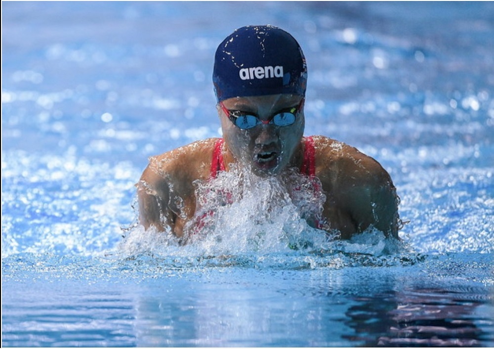 Malaysian swimmer Phee Jinq En in action in the 100m Breaststroke Womenu00e2u20acu2122s final at KL SEA Games 2017 at National Aquatic Centre in Bukit Jalil, Kuala Lumpur August 24, 2017. u00e2u20acu201d Bernama pic