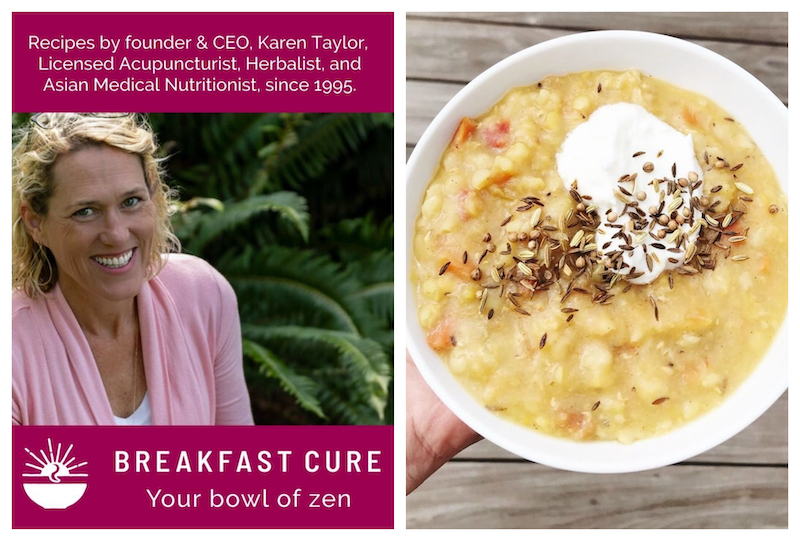 Breakfast Cure came under fire for claiming to have made improved congee dishes for the Western palate. u00e2u20acu201d Picture via Instagram/breakfastcure