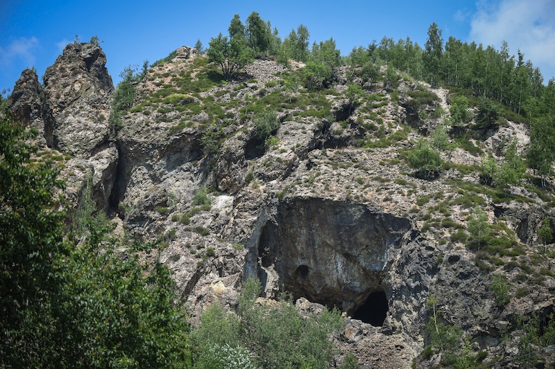 The entrance to a gold prospecting gallery is pictured in the village of Rosia Montana, western Romania July 13, 2021. u00e2u20acu201d AFP pic