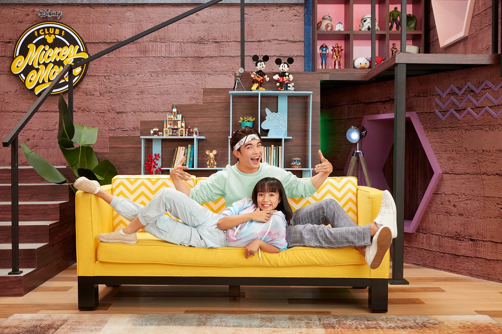 The two new Mousekeeters ; four-time KL International Wushu Gold Medallist, Eric Lau Lofstedt and 14-year-old Melynna Rose. ― Picture courtesy of Disney+Hotstar