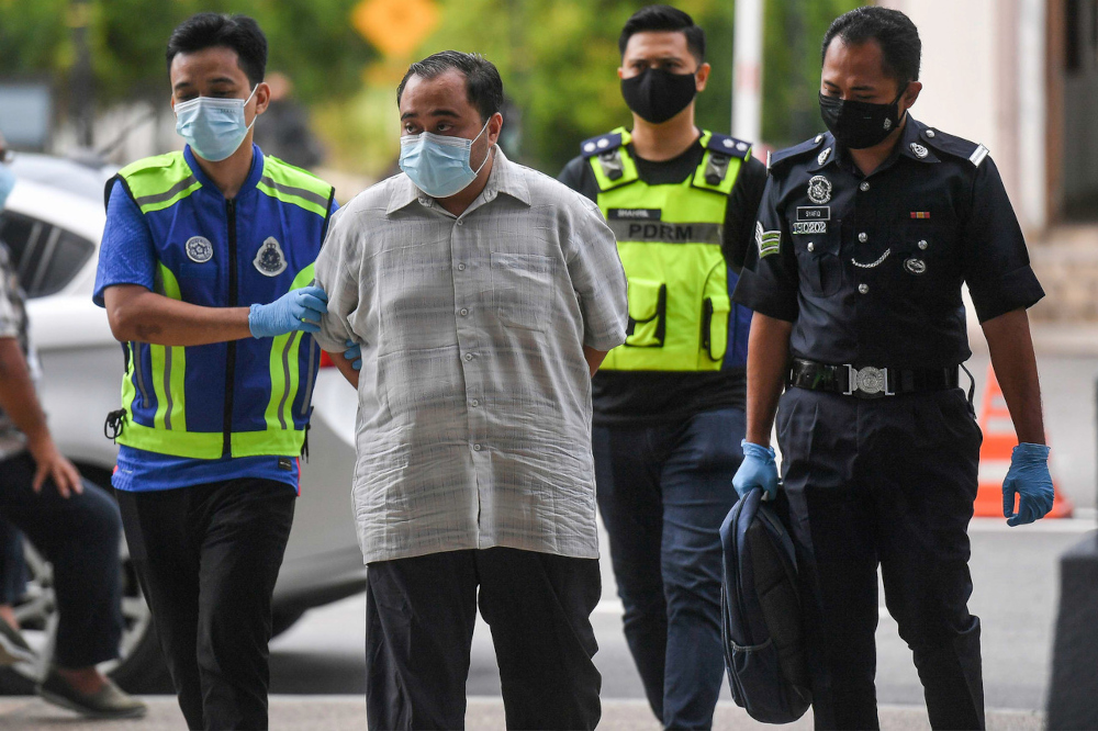 Khairul Khuzaini Zamsani, 26, was charged with duping Mohd Fairus, 42, into believing that the accused has a cleaning project from DBKL worth RM1.8 million which induced the actor to transfer RM18,100 into the Maybank account of the accused. u00e2u20acu201d Bernama p