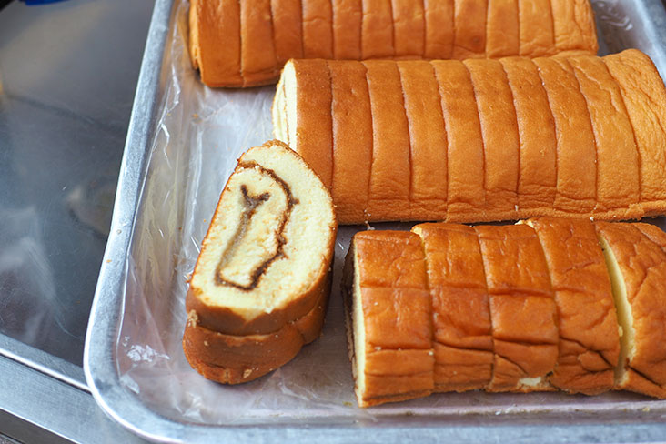 Madam Wong sells fluffy 'kaya' rolls that are not overly sweet