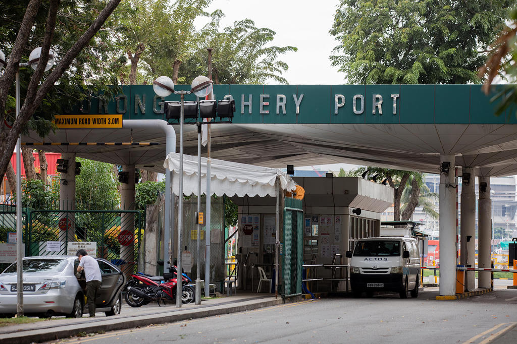 Vehicles at the Jurong Port in Singapore. u00e2u20acu201d Photo by Illi Nadhirah Mansor for TODAY