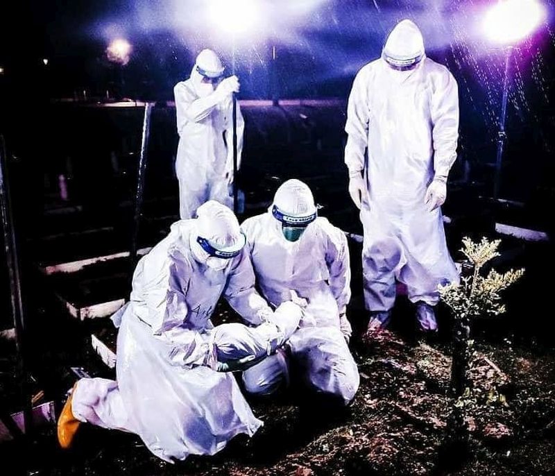 The 38-week-old baby boy was buried at the Raudhatul Sakinah Islamic Cemetery in Taman Selaseh near Kuala Lumpur last night. u00e2u20acu201d Picture via Facebook/Federal Territory Islamic Religious Departmentnn