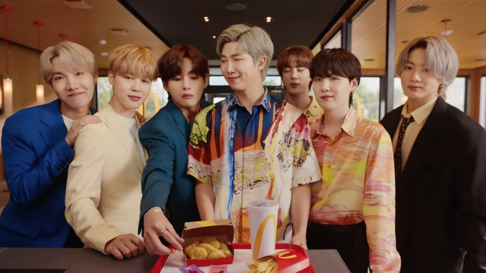 McDonaldu00e2u20acu2122s has credited the BTS Meal for increased sales in the second quarter of 2021. u00e2u20acu201d Screen capture via YouTube/McDonaldu00e2u20acu2122s