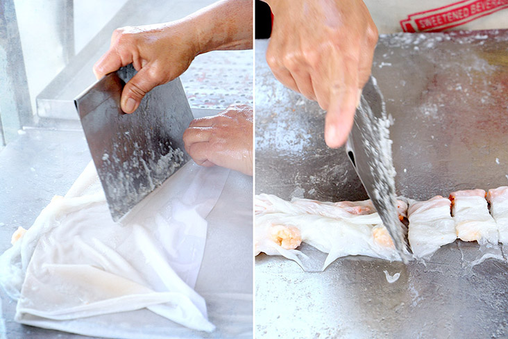 Steamed and cut to order, this 'kong sik' (Hong Kong style) 'chee cheong fun' in JB is a personal favourite.