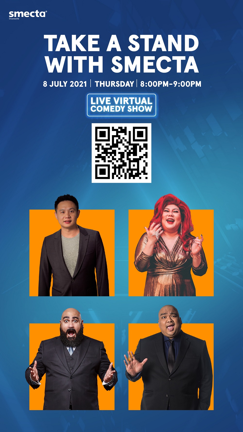Interested viewers can scan the QR code to RSVP for the event. — Picture courtesy of Smecta Malaysia