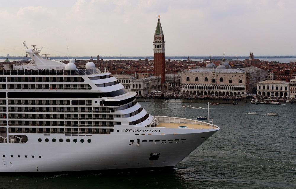 After years of delay, Italy has banned large cruise ships from sailing into the centre of Venice. u00e2u20acu2022 AFP pic