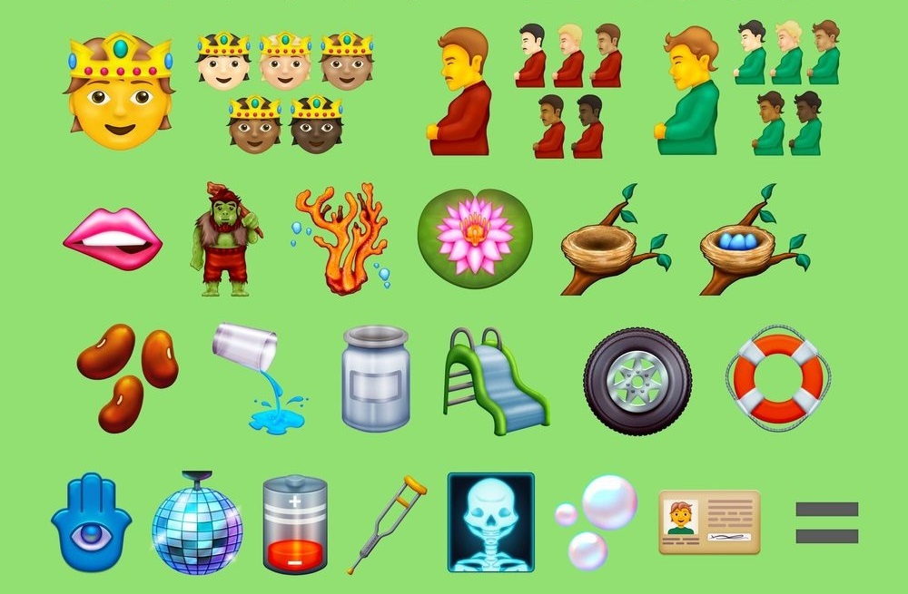 A slew of new emojis, landing later this year. u00e2u20acu2022 Picture courtesy of Emojipedia