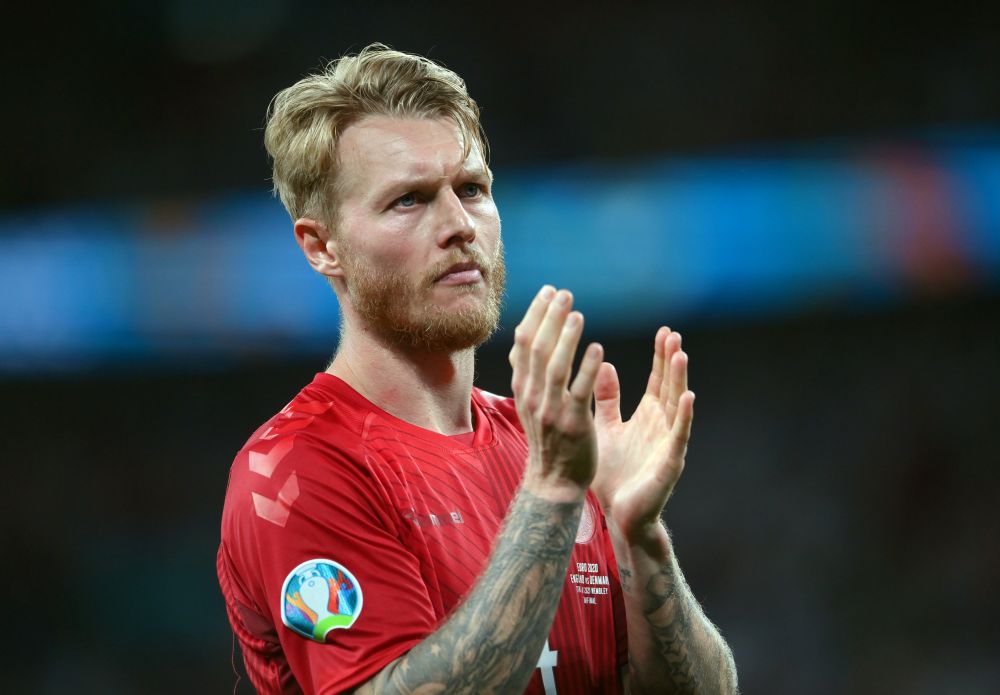 Denmark's Simon Kjaer looks dejected after the match against England at the Wembley Stadium, London July 7, 2021. u00e2u20acu201d Reuters pic