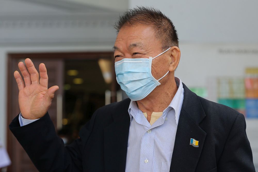 nFormer Penang executive councillor Lim Hock Seng is pictured at the Kuala Lumpur High Court July 15, 2021. u00e2u20acu201d Picture by Yusof Mat Isan