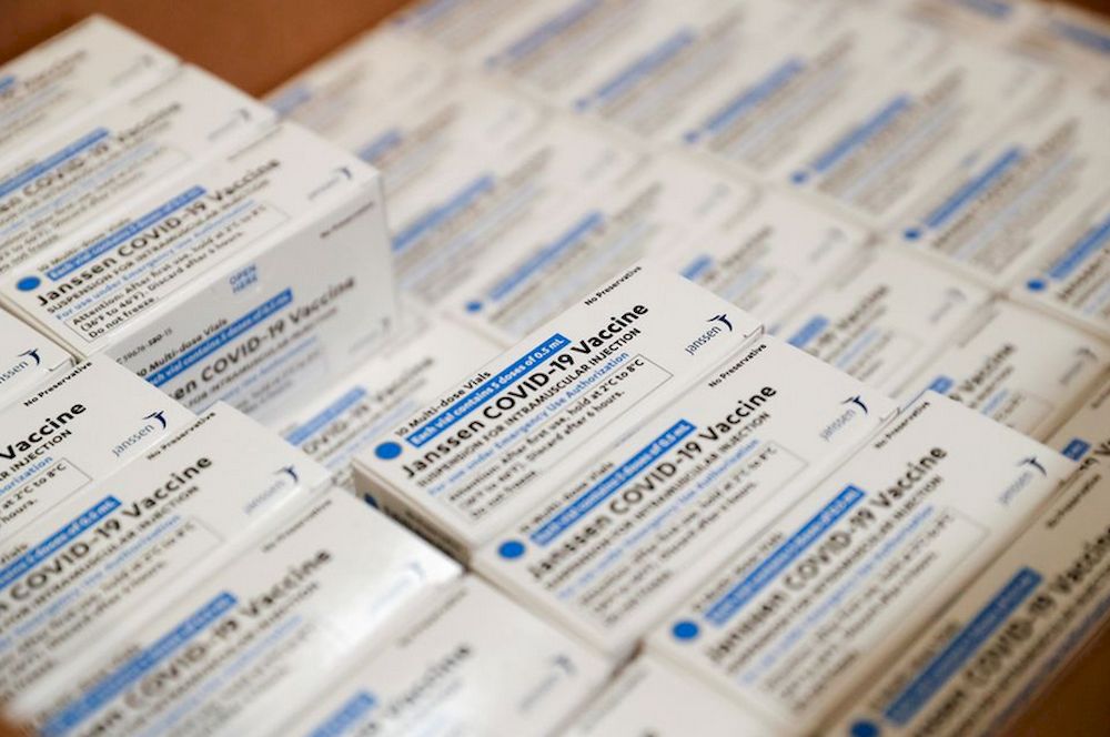 Johnson & Johnson's coronavirus disease (Covid-19) vaccines are seen at Northwell Health's South Shore University Hospital in Bay Shore, New York, US, March 3, 2021. u00e2u20acu201d Reuters pic