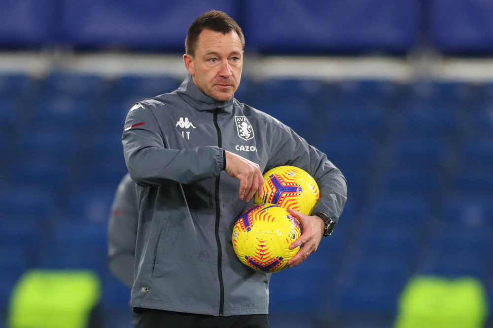 John Terry has left his position as an assistant to Aston Villa boss Dean Smith with the aim of becoming a manager in his own right, the Premier League club announced, July 26, 2021. u00e2u20acu201d AFP pic 