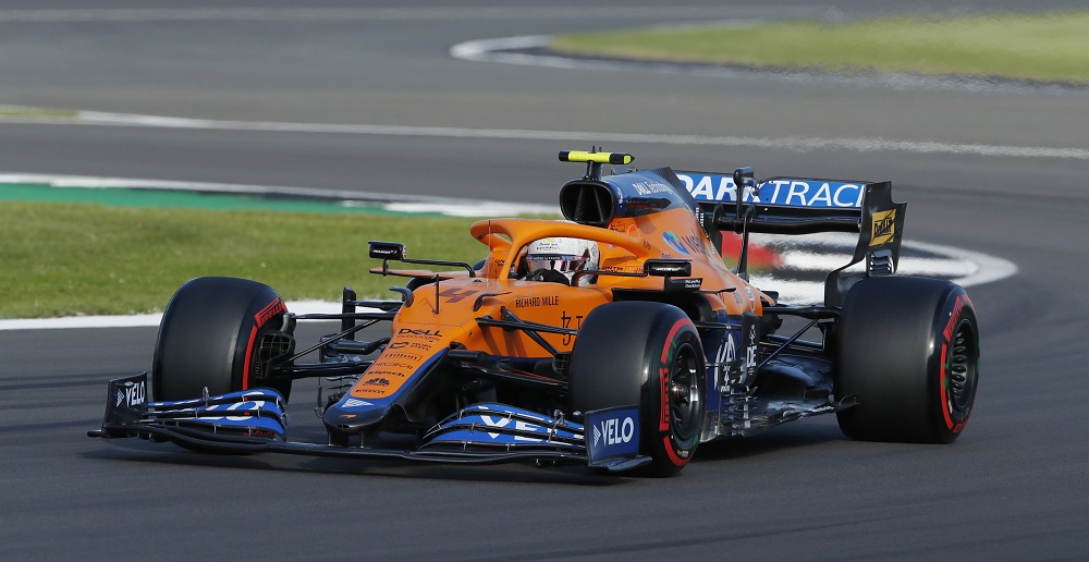 McLaren's Lando Norris in action during the qualifying session at the Silverstone Circuit July 17, 2021. u00e2u20acu2022 Reuters pic