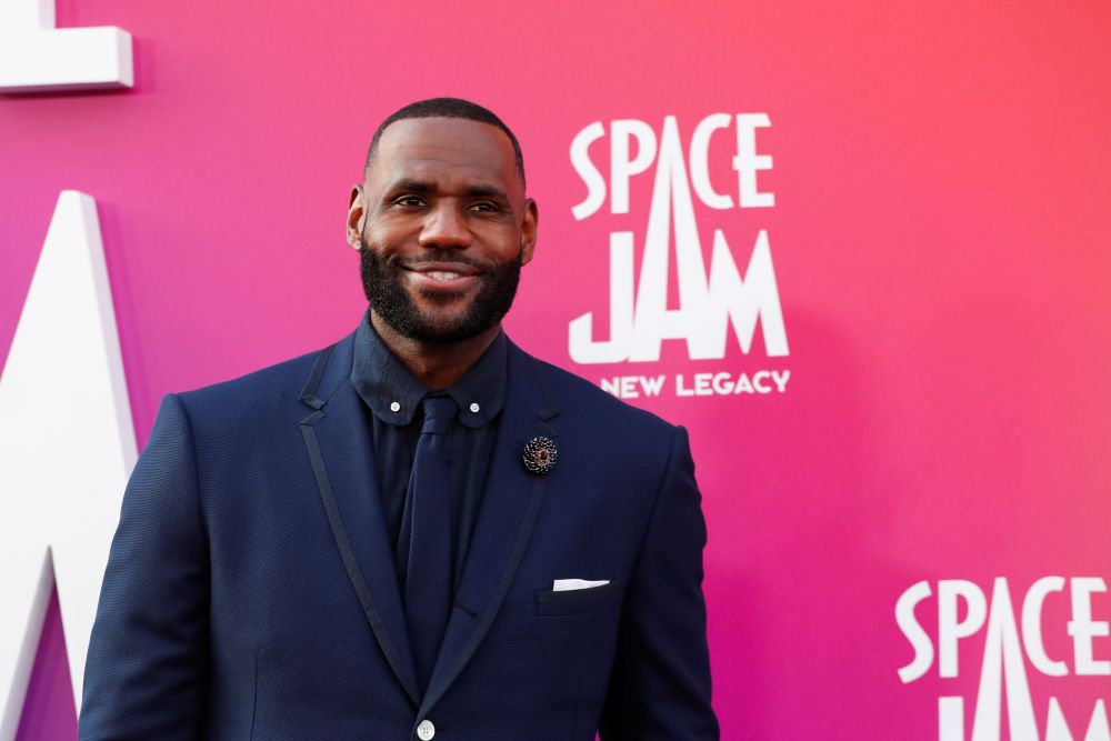 Cast member Lebron James attends the premiere for the film 'Space Jam: A New Legacy'  in Los Angeles July 12, 2021. u00e2u20acu201d Reuters pic