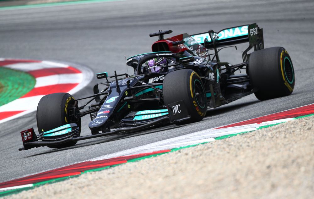 Mercedes' Lewis Hamilton in action during the Austrian Grand Prix at the Red Bull Ring in Spielberg Austria July 4, 2021 u00e2u20acu201d Reuters pic