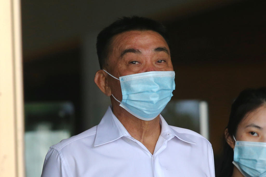 Lim Hong Liang at the Supreme Court on February 16, 2021. u00e2u20acu2022 TODAY pic