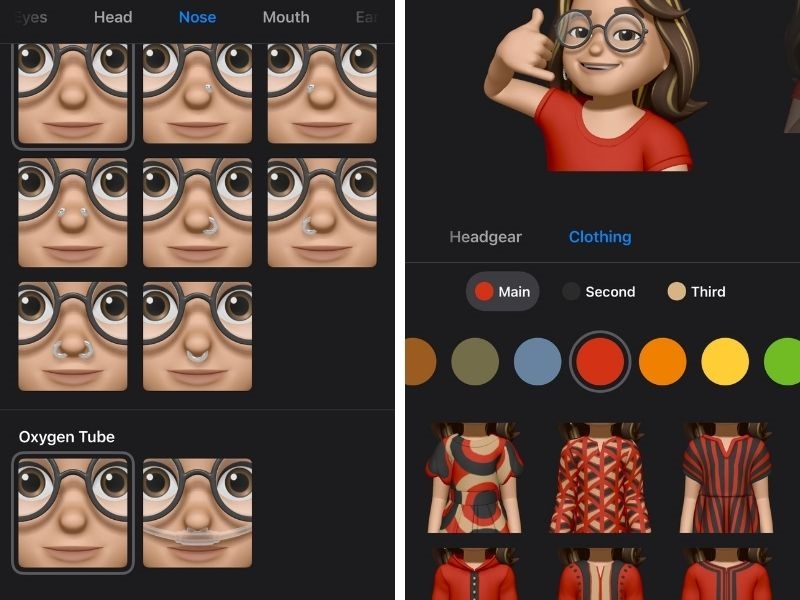 The new additions even include small, but meaningful ones such as hearing aids and oxygen tubes. — iOS15 beta Screenshot