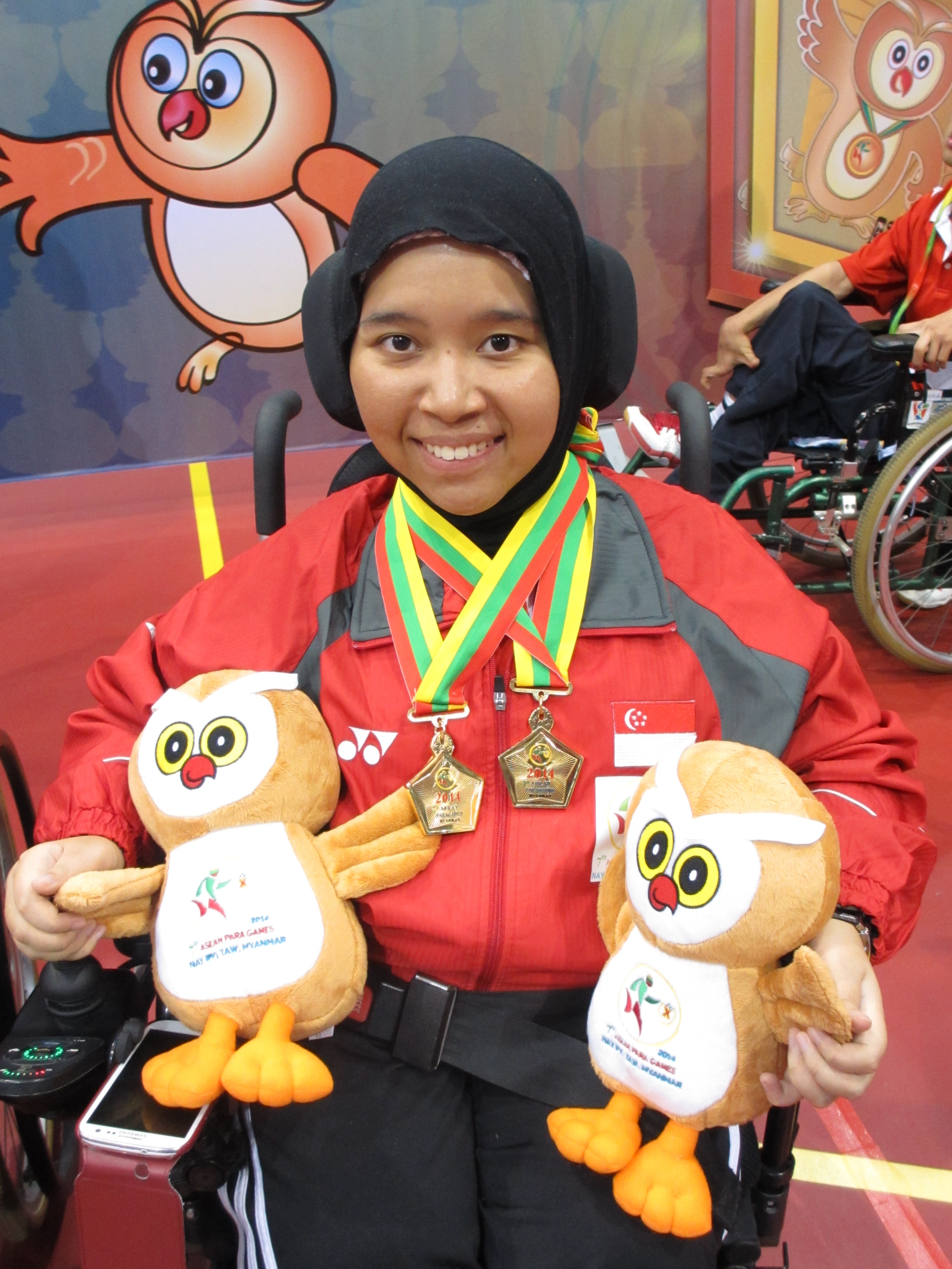 Nurulasyiqah Mohammad Taha has taken part in boccia competitions around the globe – including the London and Rio Paralympics in 2012 and 2016. — Photo by Nurulasyiqah Mohammad Taha
