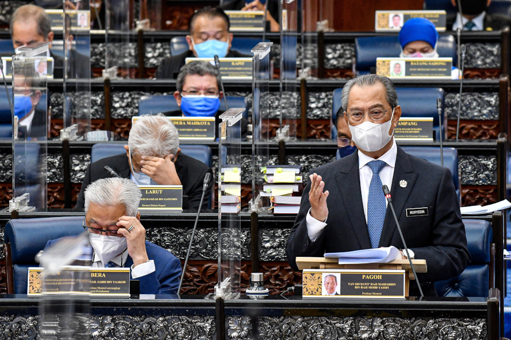 In his briefing on the National Recovery Plan at the special sitting of the Dewan Rakyat today, he also expressed hope that the Malaysian contingent would be able to create new success stories. u00e2u20acu201d Reuters pic  