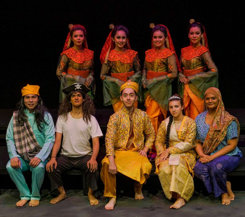 The cast of ‘Once Upon a Time’, an online show available at Penangpac. — Picture courtesy of Penangpac