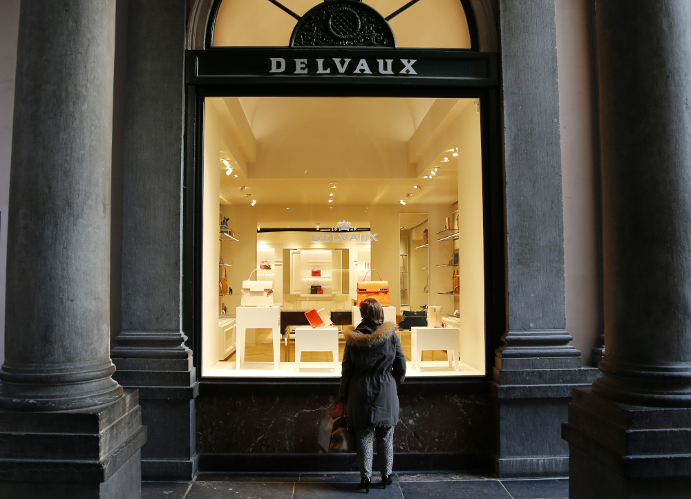 A shop of Belgian manufacturer of leather luxury goods Delvaux is pictured inside the Galeries Royales Saint-Hubert in central Brussels February 29, 2016. u00e2u20acu201d Reuters pic