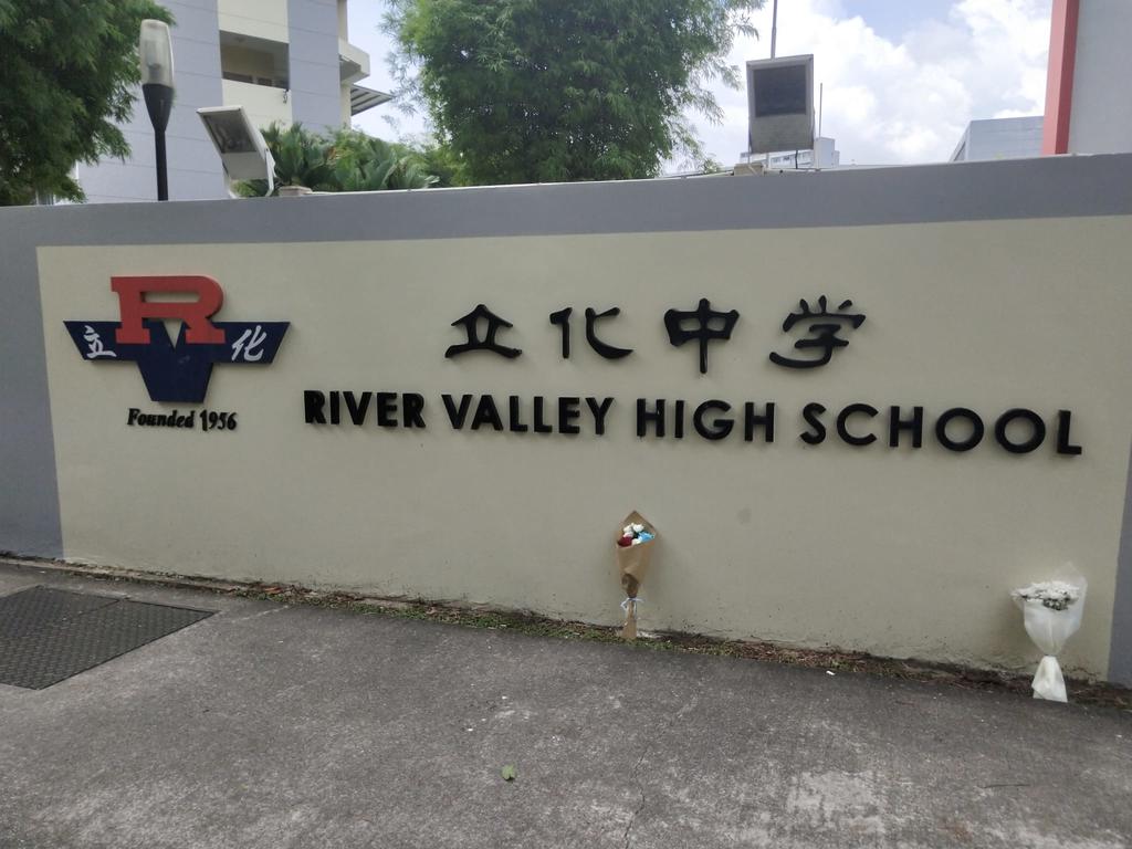 An official from the Ministry of Education said that 97 per cent of the students from River Valley High School went back to classes on July 21, 2021. u00e2u20acu201d TODAY pic