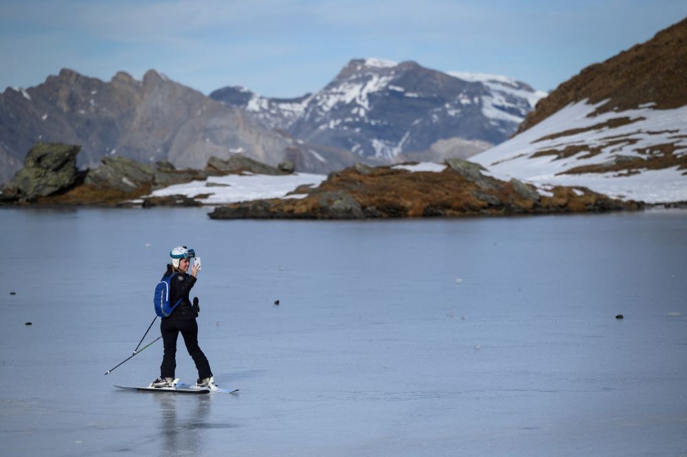 The inventory of Swiss Glacial lakes showed that almost 1,200 new lakes have formed in formerly glaciated regions of the Swiss Alps since the end of the Little Ice Age around 1850. u00e2u20acu201d AFP pic