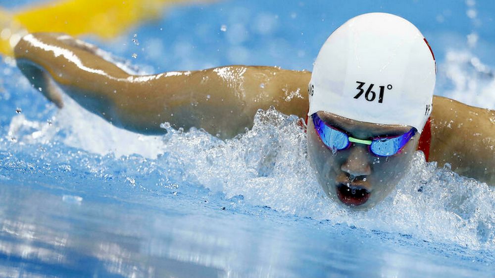 Swimmer Zhang Yufei is one of Chinau00e2u20acu2122s top hopes at the Tokyo Olympics. u00e2u20acu201d AFP pic