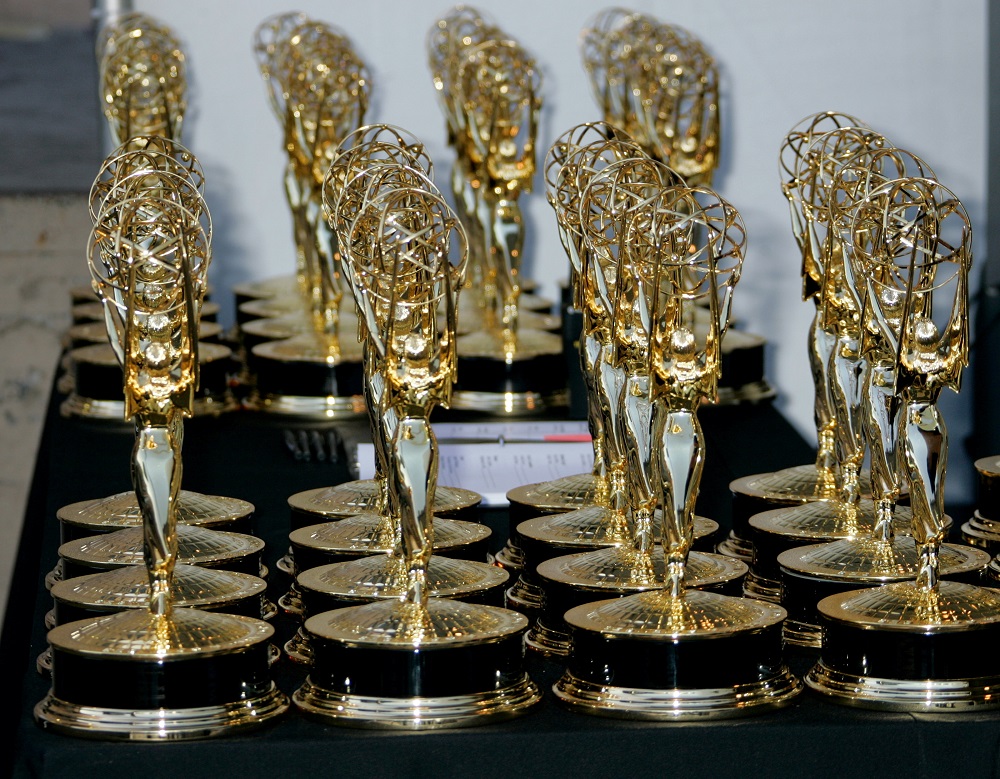 Rows of Emmy Award statuettes are seen at the 2006 Creative Arts Emmys in Los Angeles August 19, 2006. u00e2u20acu201d Reuters pic