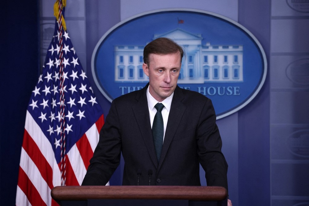 White House National Security Advisor Jake Sullivan listens to a question during a press conference in the James Brady Press Briefing Room of the White House in Washington August 17, 2021. u00e2u20acu201d AFP pic