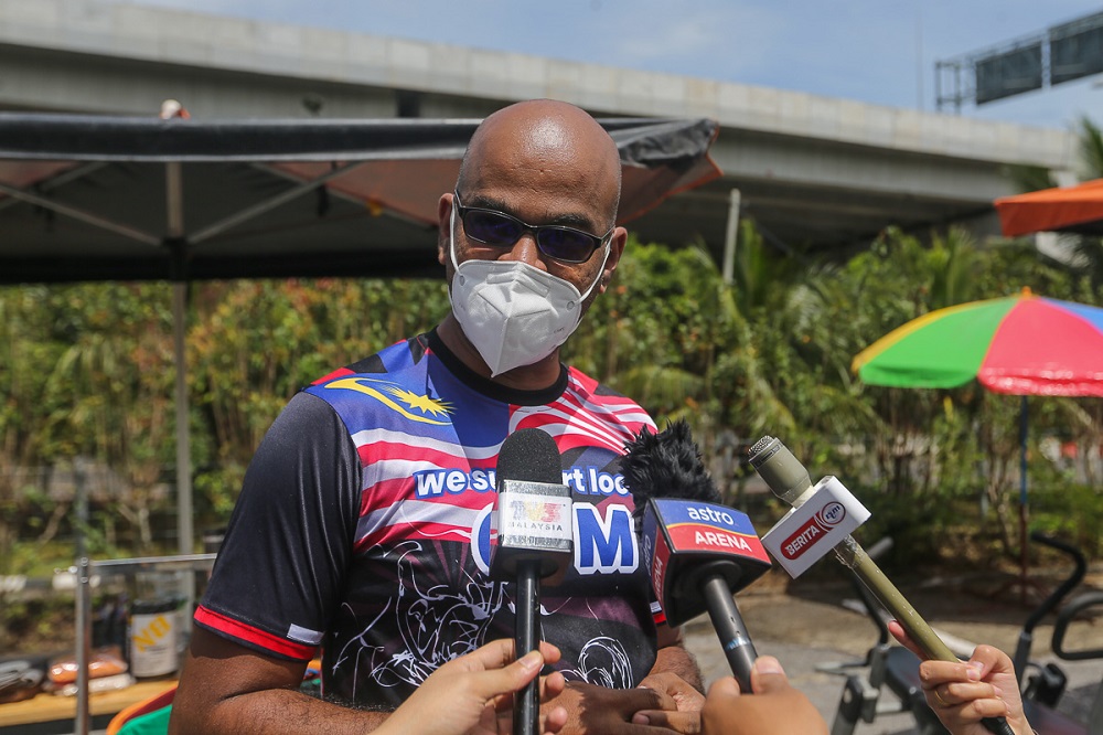 Gymnasium Entrepreneurs Association president Krishna Kumar speaks to Malay Mail in Ampang August 23, 2021. u00e2u20acu201d Picture by Yusof Mat Isa
