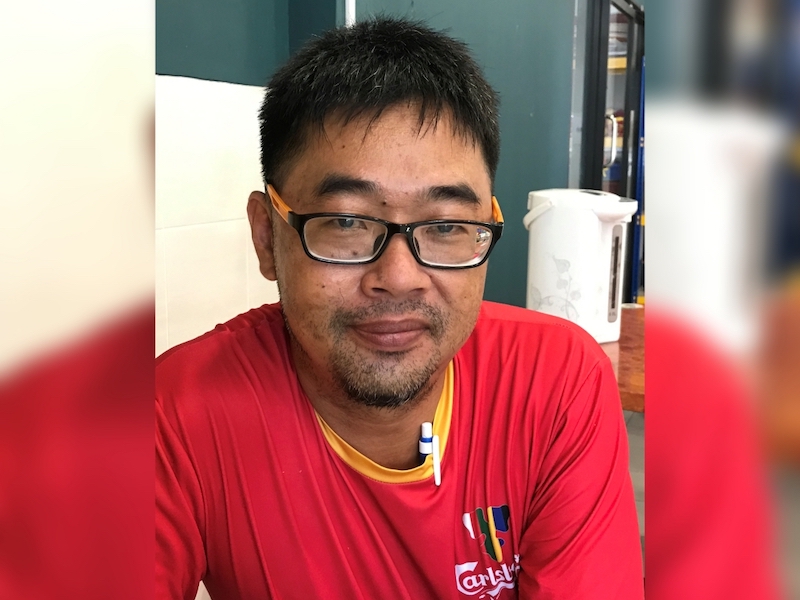 Sibu Coffee Shop and Restaurant Owners Association deputy officer of general affairs Hii Hiong Siu. u00e2u20acu201d Borneo Post pic