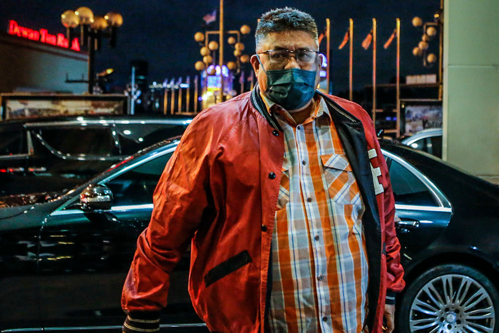 Datuk Seri Ab Rauf Yusoh seen at Umno headquarters, August 17, 2021. u00e2u20acu201d Picture by Hari Anggara