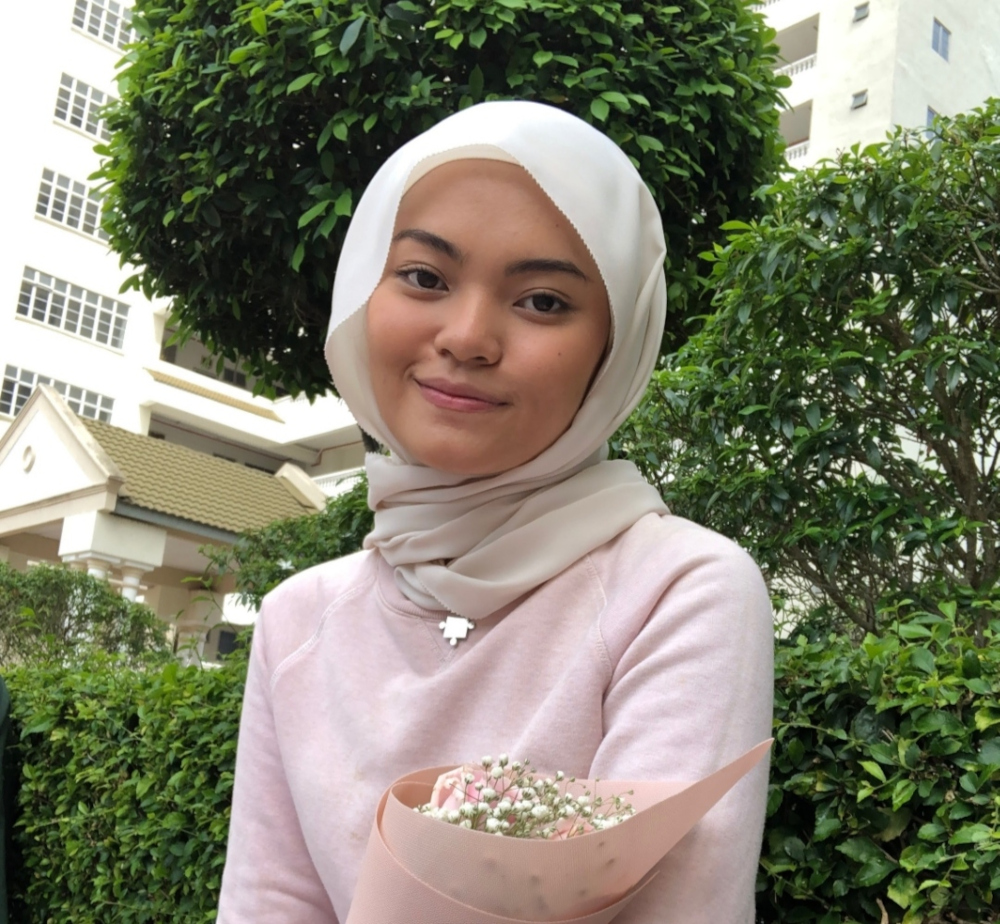 Aishah Latifah Aljahsyi Ali said she has received mixed feedback to her Covid-19 vaccination requirement. — Picture courtesy of Aishah Latifah Aljahsyi Ali