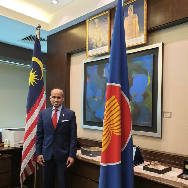 The new Malaysian High Commissioner to Singapore Datuk Azfar Mohamad Mustafar, August 31, 2021. u00e2u20acu201d Bernama pic 
