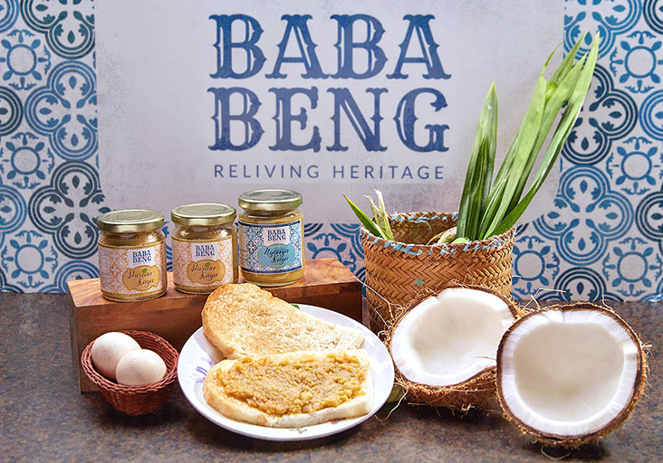 Quek has emphasised his Peranakan background in his branding for Baba Beng.