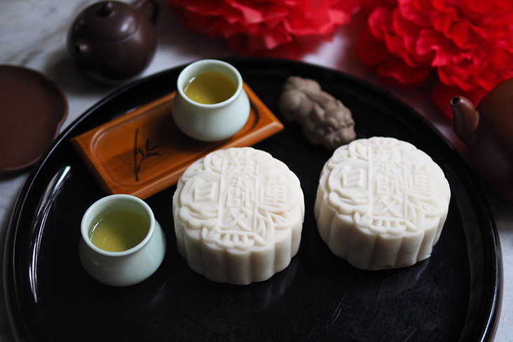 The snowskin mooncakes from Restaurant 195 make a lovely cool treat