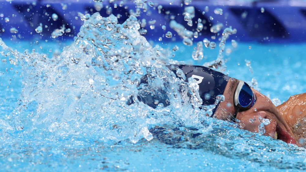 Muhammad Nur Syaiful Zulkafli of Malaysia in action during Heat 1 of the menu00e2u20acu2122s 200m freestyle event at the Tokyo Aquatics Centre August 25, 2021. u00e2u20acu201d Reuters pic