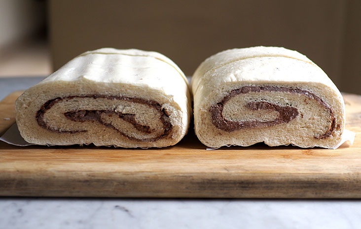 You can also order the pillow buns with just red bean paste