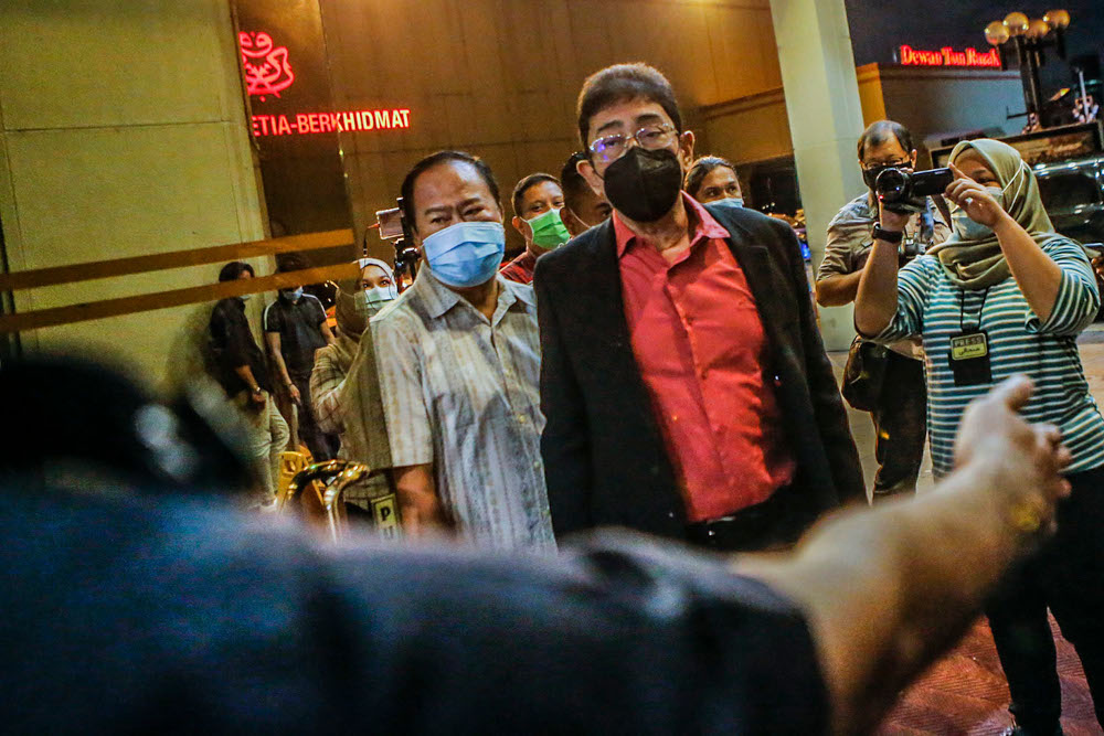 Padang Besar MP, Datuk Zahidi Zainul Abidin seen at Umno headquarters, August 17, 2021. u00e2u20acu201d Picture by Hari Anggara