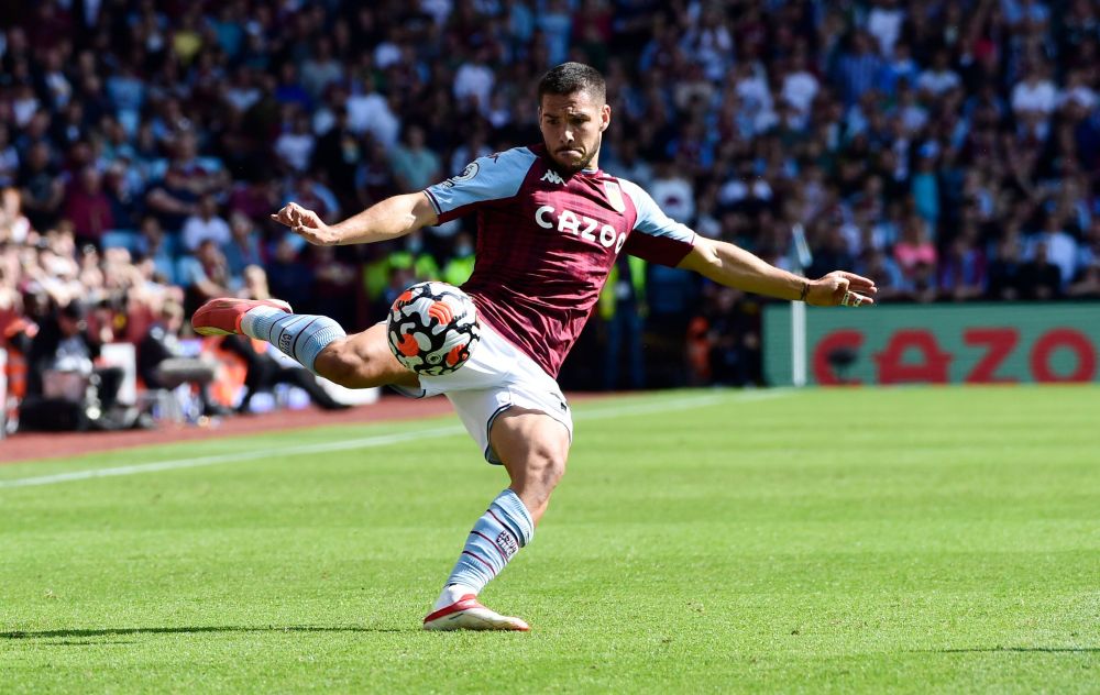 Aston Villa's Emiliano Buendia in action against Brentford at Villa Park, Birmingham August 28, 2021. u00e2u20acu201d Reuters pic