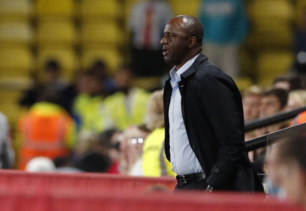 Crystal Palace manager Patrick Vieira looks on during the League Cup clash with Watford at Vicarage Road, Watford August 24, 2021. u00e2u20acu201d Reuters pic