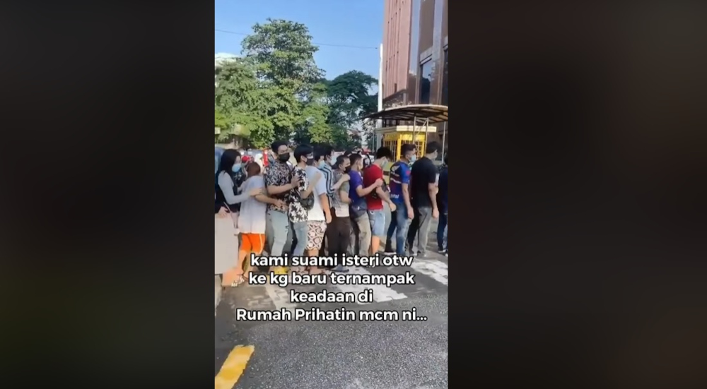 A screengrab of the crowd at Grand Seasons Hotel PPV, August 11, 2021. u00e2u20acu2022 Screengrab from Facebook/Syed Saddiq Syed Abdul Rahman