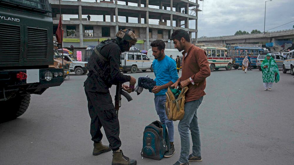 India has tightened security ahead of the second anniversary of New Delhi imposing direct rule on the region with separatist groups calling for a shutdown. u00e2u20acu201d AFP pic