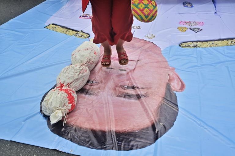 Pro-democracy protesters have called for the resignation of Thailandu00e2u20acu2122s Prime Minister Prayut Chan-O-Cha and reforms to the kingdomu00e2u20acu2122s unassailable monarchy. u00e2u20acu201d AFP pic