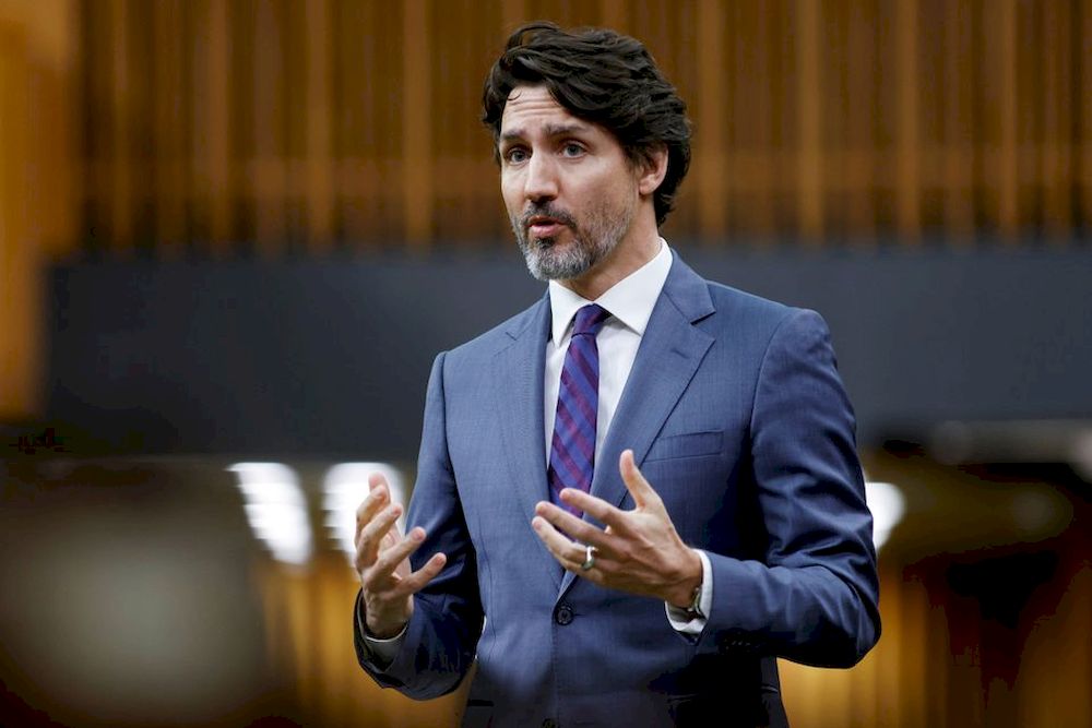 Canadau00e2u20acu2122s Prime Minister Justin Trudeau speaks during Question Period in the House of Commons on Parliament Hill in Ottawa, Ontario, Canada March 23, 2021. u00e2u20acu201d Reuters pic