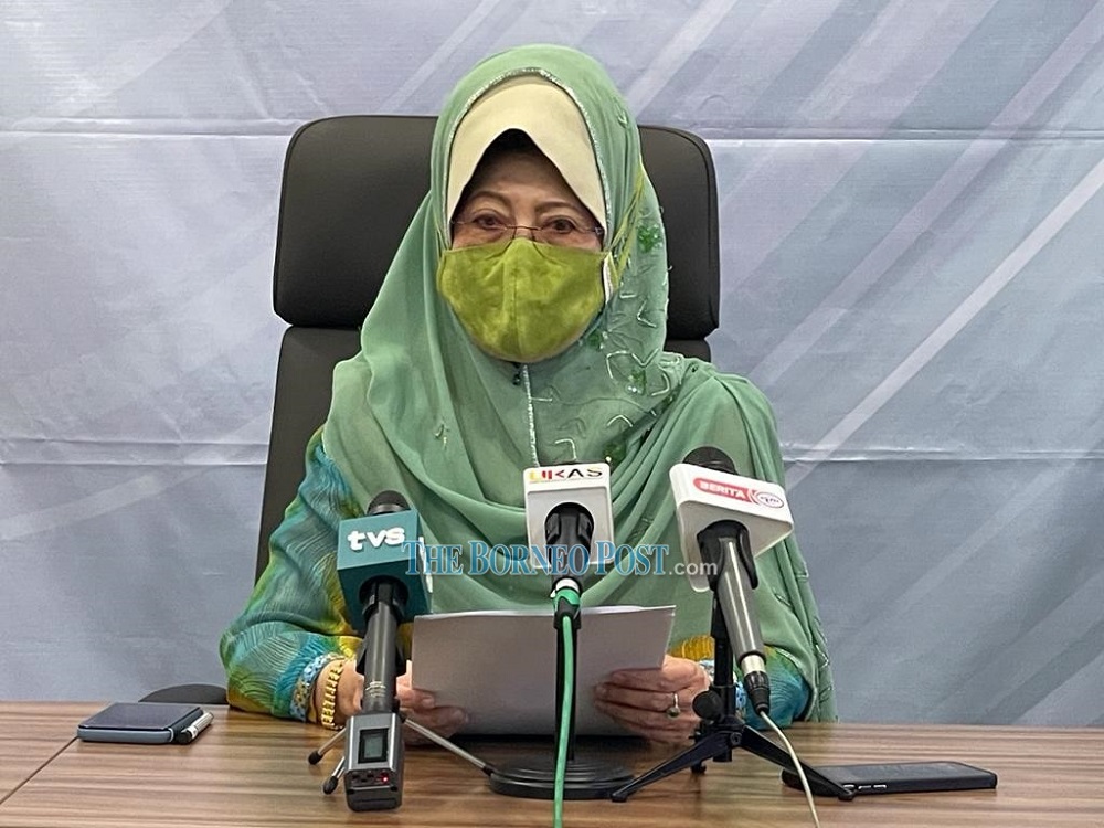 Sarawak Minister of Welfare, Community Wellbeing, Women, Family and Childhood Development Datuk Seri Fatimah Abdullah. u00e2u20acu201d Borneo Post Online